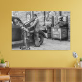 整備士モダン1939 キャンバスプリント (インサイチュ (リビング))