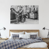 整備士モダン1939 キャンバスプリント (インサイチュ (寝室))