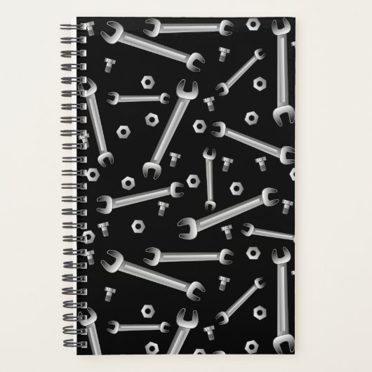 整備士レンチパターン プランナー手帳 (正面)