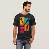 整備士レンチレトロデザイン Tシャツ (正面フル)