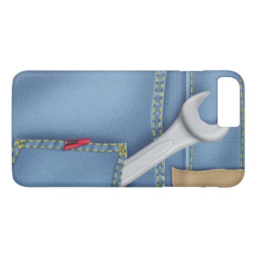 整備士レンチ Case-Mate iPhoneケース (裏面(横))