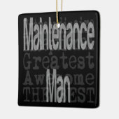 整備士並外 セラミックオーナメント (左)