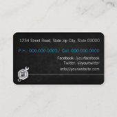 整備士事業 名刺 (裏面)