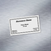 整備士及び自動体のデザインの磁気名刺 マグネット名刺 (インサイチュ)