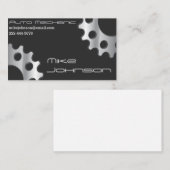 整備士及び貿易名刺 名刺 (正面/裏面)