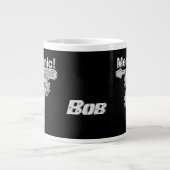 整備士名ギアとツール ジャンボコーヒーマグカップ (正面)