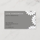 整備士名刺モバイル自動修復 名刺 (裏面)