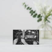 整備士名刺 名刺 (スタンド正面)