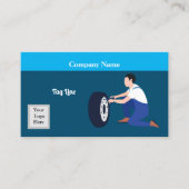 整備士名刺 名刺 (正面)