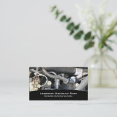 整備士名刺 名刺 (スタンド正面)