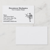 整備士名刺 名刺 (正面/裏面)