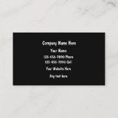 整備士名刺 名刺 (裏面)