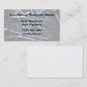 整備士名車の刺新デザイン 名刺 (正面/裏面)