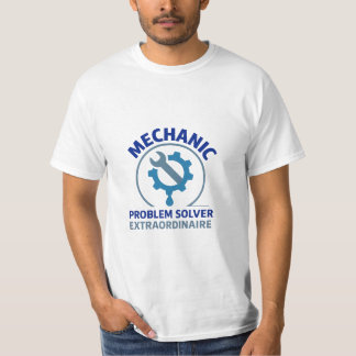 整備士問題ソルバーTシャツ – 自動修復 Tシャツ