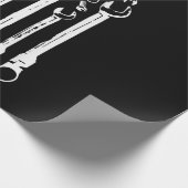 整備士国旗アメリカ愛国旗カー整備士 ラッピングペーパー (角)