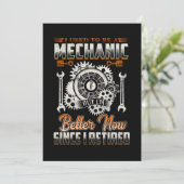 整備士好き|ヴィンテージは以前整備士 案内状 (スタンド正面)