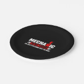 整備士好き|整備士が議論していません ペーパープレート (アングル)