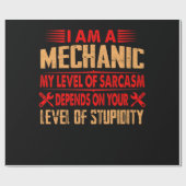 整備士好き| I A A整備士 ラッピングペーパー (フラット)