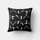 整備士工房ツール柄クッション枕 クッション (裏面)