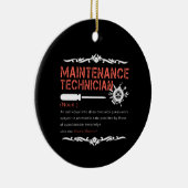 整備士愛好家 |保守技術者の定義 セラミックオーナメント (右)