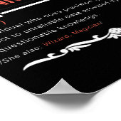 整備士愛好家 |保守技術者の定義 ポスター (角)