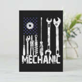 整備士愛好家 |整備士米国国旗 案内状 (スタンド正面)