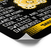 整備士愛好家 |整備士 ポスター (角)