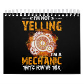 整備士愛好家 |私は整備士 カレンダー (カバー)