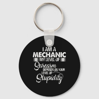 整備士愛好家 |私は整備士 キーホルダー