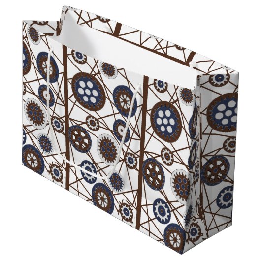 整備士抱き枕 ラージペーパーバッグ (正面アングル)