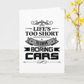 整備士整備士チューニングレンチカーギフトアイディア カード (黄色い花)