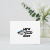 整備士整備士レンチカーチューニングギフトアイディア ポストカード (スタンド正面)