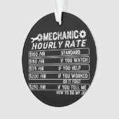 整備士時給 オーナメント (正面)