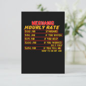 整備士時給 サンキューカード (スタンド正面)