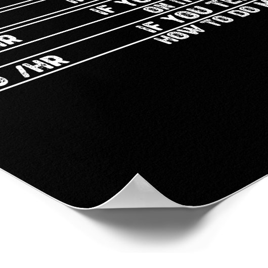 整備士時給 ポスター (角)