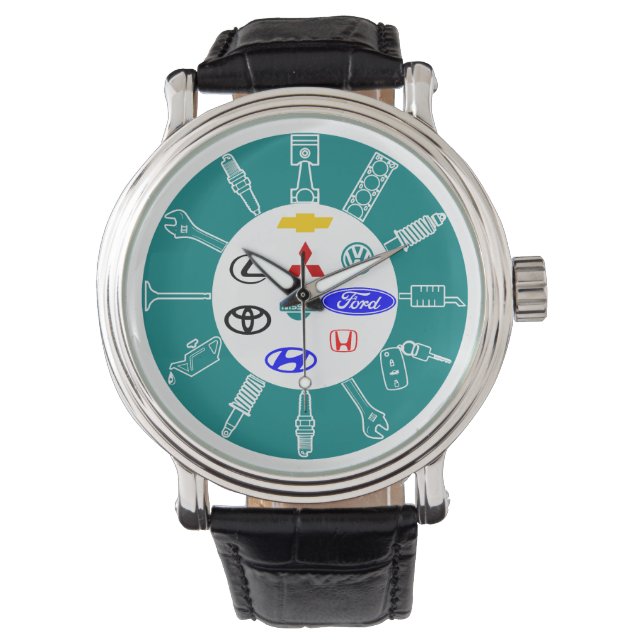 整備士時計 腕時計 (正面)