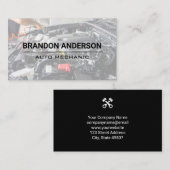 整備士洗浄エンジン 名刺 (正面/裏面)