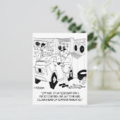 整備士漫画9355 ポストカード (スタンド正面)