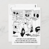 整備士漫画9355 ポストカード (正面/裏面)