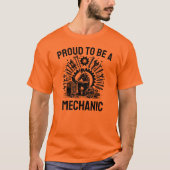 整備士誇りを持ったになる Tシャツ (正面)
