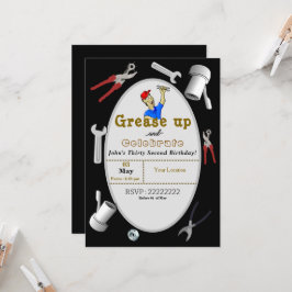 整備士誕生日 招待状