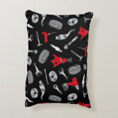 整備士車のサービス技術者 アクセントクッション (裏面(縦))