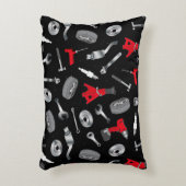 整備士車のサービス技術者 アクセントクッション (正面(垂直))