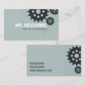 整備士車の体ショップカー修理 名刺 (正面/裏面)