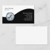 整備士車の転送ツエレガントールアイコン 名刺 (正面/裏面)