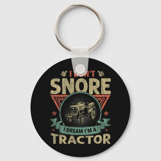 整備士車ガイ古い整備士は決して死なない キーホルダー (正面)