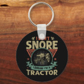 整備士車ガイ古い整備士は決して死なない キーホルダー (正面)