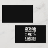 整備士車ガイ車ガレージ20 名刺 (正面/裏面)