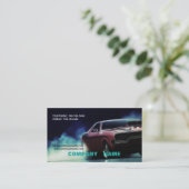 整備士軽い車の道の通りの競争の速度 名刺 (スタンド正面)