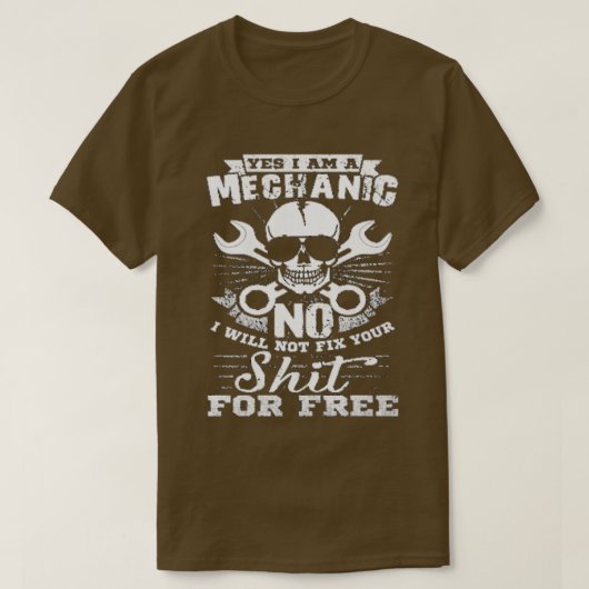 整備士2 Tシャツ (デザイン正面)
